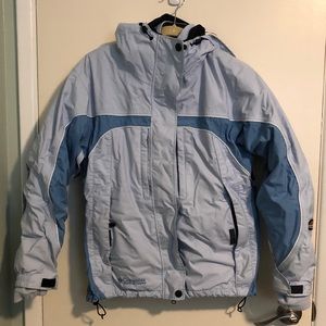 Ladies Columbia 3-in-1 jacket Blue Large